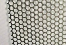 14 Holes--16 Ga.-0598-304 Stainless Perforated Sheet---5-12 X 9