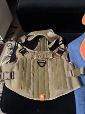 Goat Trail Tactical Xl Dog Harness With Removable High Vis Cape New