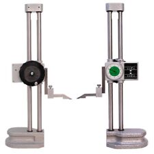 Double Dual Twin Beam 12 Dial Height Gage .001 Digital Digit Counter Gauge