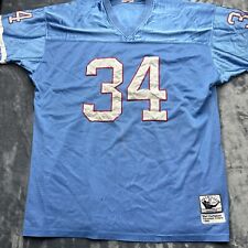 Mitchell Ness 1980 Throw Back Houston Oilers 34 Earl Campbell Size 58 Read