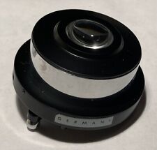 Leitz Microscope Condenser With Iris Diahragm Swingout Filter Holder