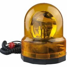 Roof Top Magnetic Amber Rotating Revolving Beacon Light Safety