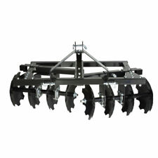Impact Implements Cat-0 Category 0 Disc Plow Harrow For Compact Tractors