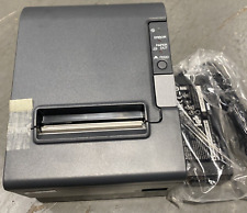 Epson Tm-t88iv M129m Thermal Pos Printer Receipt With Power Adapter.