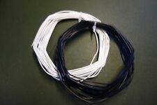 50 Ft - 18 Awg Silver Plated Copper Solid Core Teflon Audio Bus Wire 2x25ft