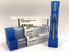 M.a. Ford 30501450am 79 Twister Solid Carbide Drill 4pc Lot New