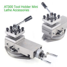 Metal Lathe Machine Tool Holder 80mm Universal At300 Lathe Tool Post Assembly