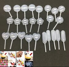 50 Pieces Plastic Squeeze Transfer Pipettes Dropper For Cupcake Ice Cream 4ml