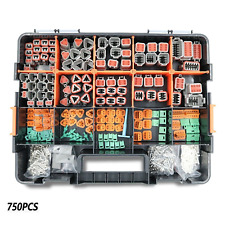 750pcs New Deutsch Dt Connector Plug Kit For 14 16 18 20 Awg Stamped Contact Kit