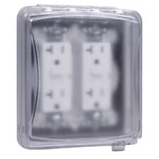 Electrical Box In-use Cover Protector 2-gang Outdoor Outlet Superb