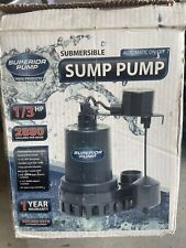Superior Pump 13 Hp Submersible Thermoplastic Sump Pump 92370