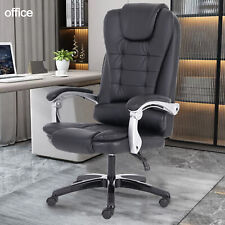High Back Office Chair Computer Pu Leather Ergonomic Executive Task Desk Chairs