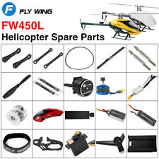 Flywing Fw450l Rc Helicopter Parts Original And Upgrade Battery Motor Esc Servo