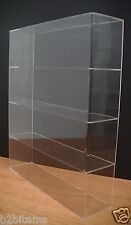 Ds-acrylic Counter Top Display Case 16 X 4 X 19 Show Case Cabinet Shelves
