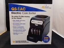 Royal Sovereign Electric Coin Sorter Qs-1ac Change Counter Machine Anti-jam Roll