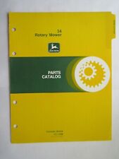 John Deere 70 100 Lawn And Garden Tractor 34 Mower Parts Catalog Manual Pc1008