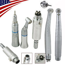 Dental High Speed Low Speed Handpiece Contrangle Straight Air Motor Kit 24hole
