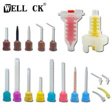 50pcslot Dental Mixing Tips Impression Materials Lab Denture Laboratory Color T