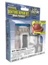 Multi-purpose Complete Denture Repair Kit Plus Usa Pin Reline Or Fix Dentures