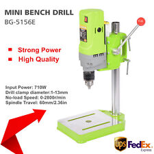 710w Mini Drill Press Bench Small Electric Drill Machine Work Bench Drill Press