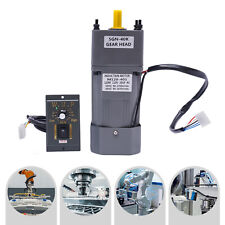 120w Electric Ac Gear Motor Synchronous Reducer Speed Governing Controller Sets