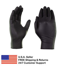 Black Nitrile Exam Gloves Latex Powder Free S M L Xl Size 1005001000pcs