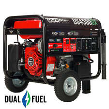 Durostar Ds4500dx 4500w3500w 210cc Electric Start Dual Fuel Portable Generator