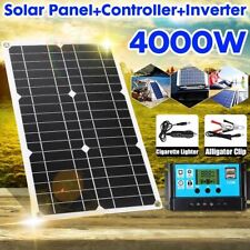 4000w Solar Panel Kit Complete Power Generator 60a Home 220v Off Grid System New
