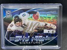 2022 Spectra Football Sky High Signatures Mark Brunell Gold Ink Auto 24149 