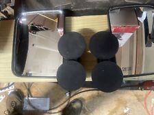 2 Rubber Coated Magnetic Mirrors Skidsteer Kubota John Deere Skid Loader 1025