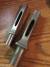 2 Pc Hollow Mortise Chisel 12 Yates American Rochester- 58 J.a.fay Egan