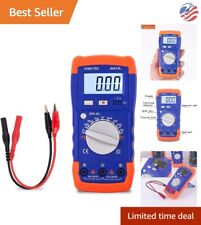 Pocket Size Capacitor Tester - 9 Measuring Ranges Lcd Display High Reliability
