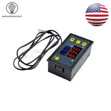 W3230 Digital Temperature Controller Thermostat 20a Dc 12v 24v Ac110-220v Us