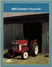 Ih International 284 Compact Tractor 4 Cylinder Gas 28 Hp Pto Color Brochure