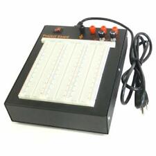 Powered Solderless Breadboard 2390 Tie Points And 3 Regulated Power Supplies