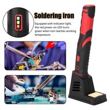 Portable Wireless Cordless Soldering Iron Rechargeable Soldering Tool Kit