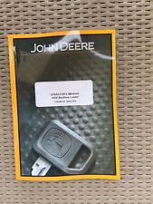 John Deere 410e Backhoe Operators Manual
