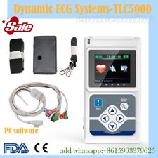 Contec Tlc5000 Ecg Holter 12 Channel 24h Ekg Monitor Pc Software Analyzer Fdace
