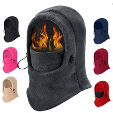 Windproof Fleece Neck Winter Warm Balaclava Ski Full Face Mask For Cold Weather