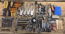 Huge Lot Of Aircraft Sheetmetal Hand Tools Hilok Ratchet Collar Pliers Wrenches