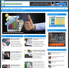Mobile Marketing Ready Made Blog Turnkey Niche Website Business For Sale
