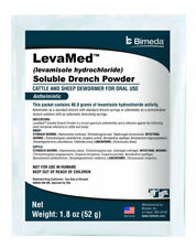 Levamed Levamisole Soluble Powder 52gm Drench Cattle Calves Sheep Lamb