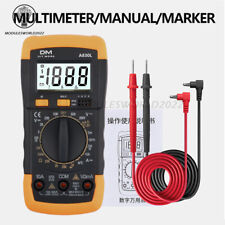 Digital Multimeter Voltmeter A830l Ac Dc Ammeter Ohmmeter Volt Meter Tester Ohm