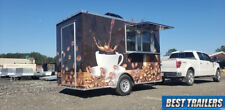 6x12 New Concession Coffee Shop Trailer Turn Key Ready To Go Enclosed Business