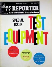 Key To Test-equipment Circuits Pf Reporter Magazine Electronic Servicing 1963