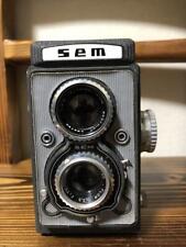 French Double -lens Reflex Camera Semflex Bertiot Fror 75mm