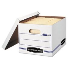 Bankers Box File Storage Box Wlift-off Lid White 6 Boxes Fel5703604
