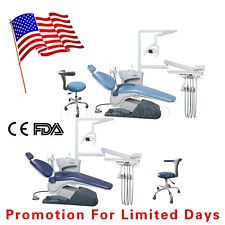Dental Unit Chair Computer Controlled Dc Motor Machine Stool Tuojian 2colors Aa