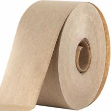 Water Activated Reinforced Seal Packing Tape Kraft Brown 2.75 X 450 Ft
