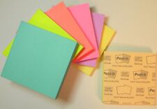 Super Sticky 3m Post-it Brand Notes 3x3 Inch 90 Sheet Pad Choose From 6 Colors